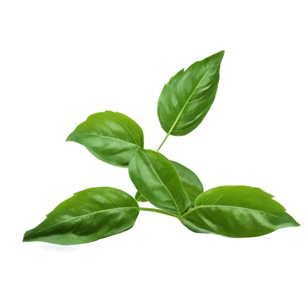 Exquisite-Basil-Leaves-PNG-Enhancing-Culinary-Blogs-Herbal-Product-Listings-More
