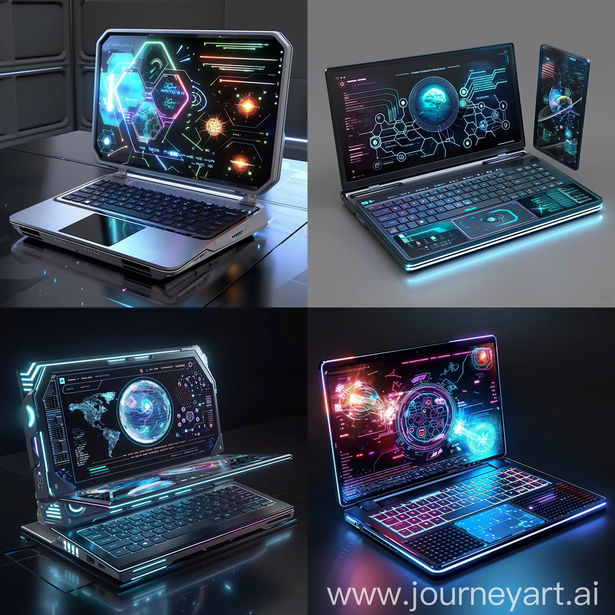 Futuristic-Quantum-Laptop-with-Holographic-Displays-and-SelfHealing-Materials