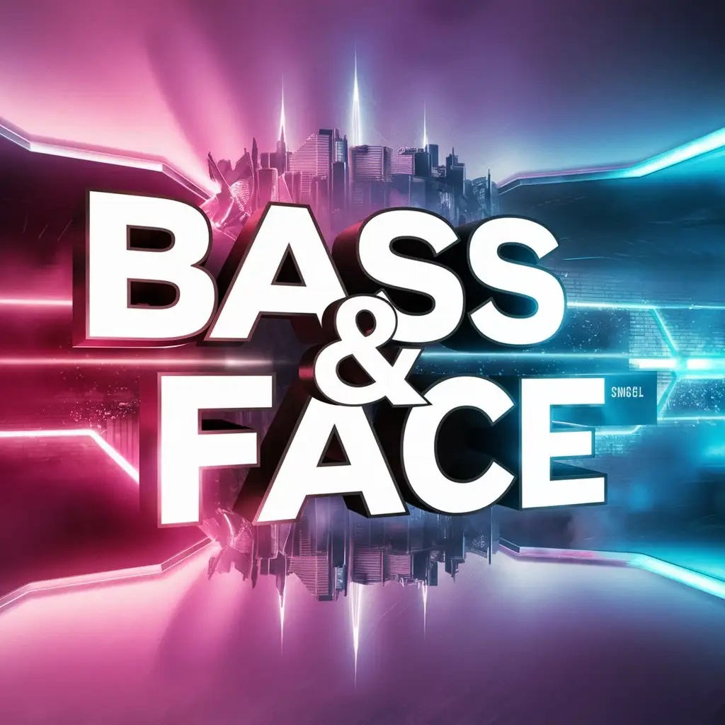 Trendy-3D-Cine-Cover-Bass-Face-Typography-Artwork