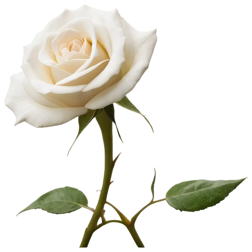 close up of white rose