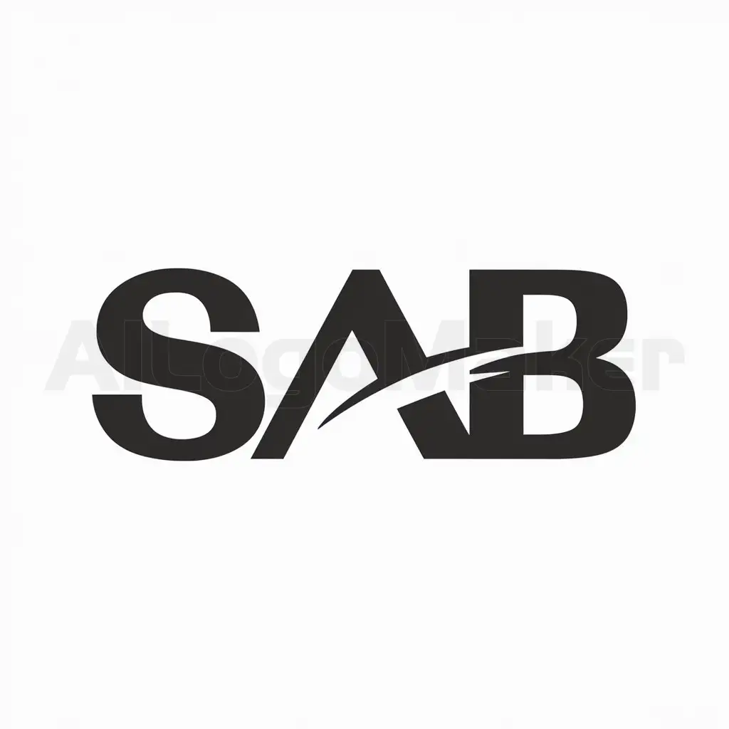 a logo design,with the text "Shahnawaz Ali Baig", main symbol:SAB,Moderate,be used in Finance industry,clear background