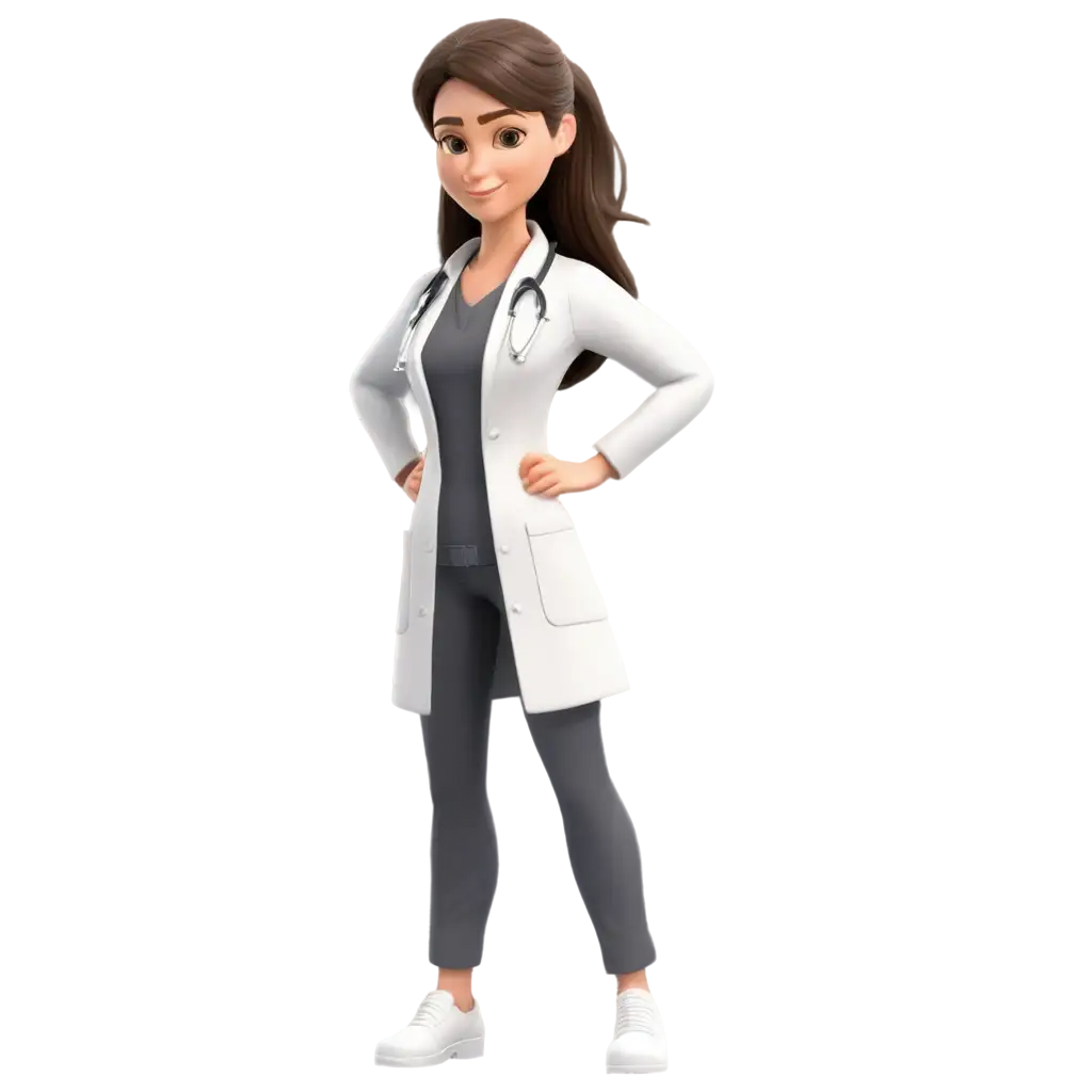 Female-Doctor-PNG-Image-Professional-3D-Art-Representation