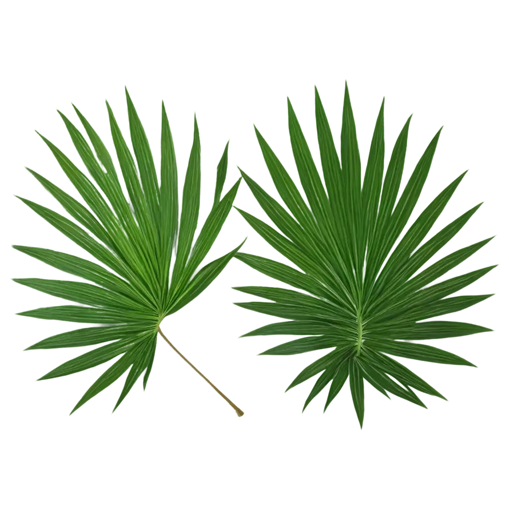 palm leaves
