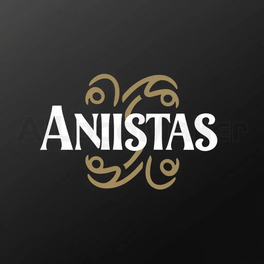 a logo design,with the text "Anisitas", main symbol:Anisitas,Moderate,clear background