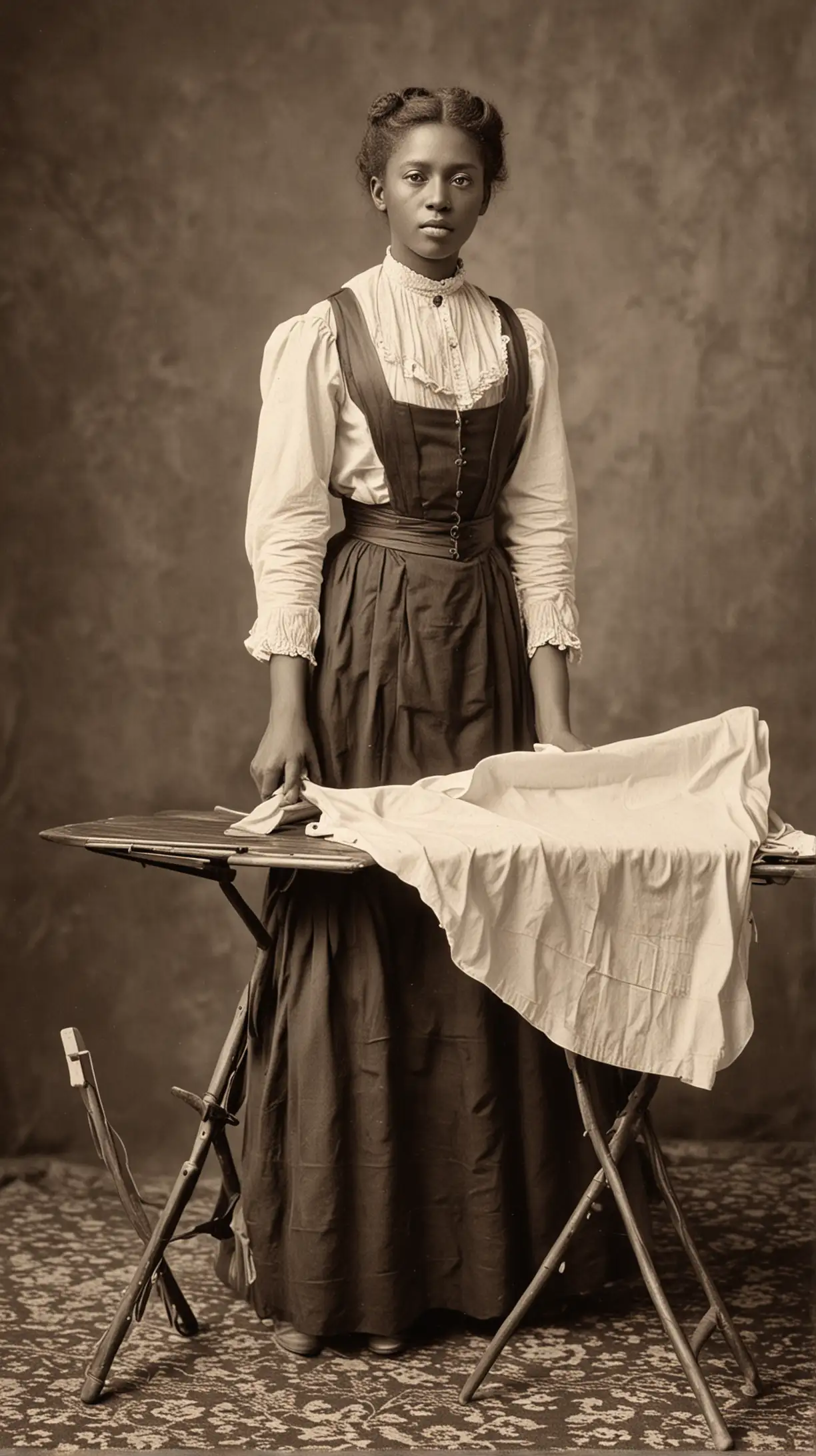 Historical Portrait Sarah Boone Ironing Board Inventor