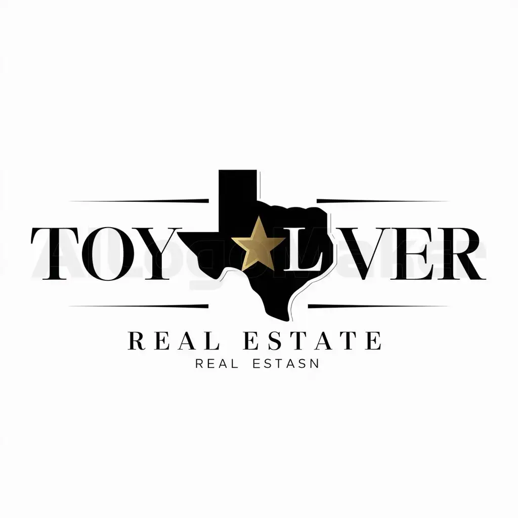 LOGO-Design-For-ToyLover-Modern-Cattle-Brand-Inspired-with-Black-White-and-Gold-Accents