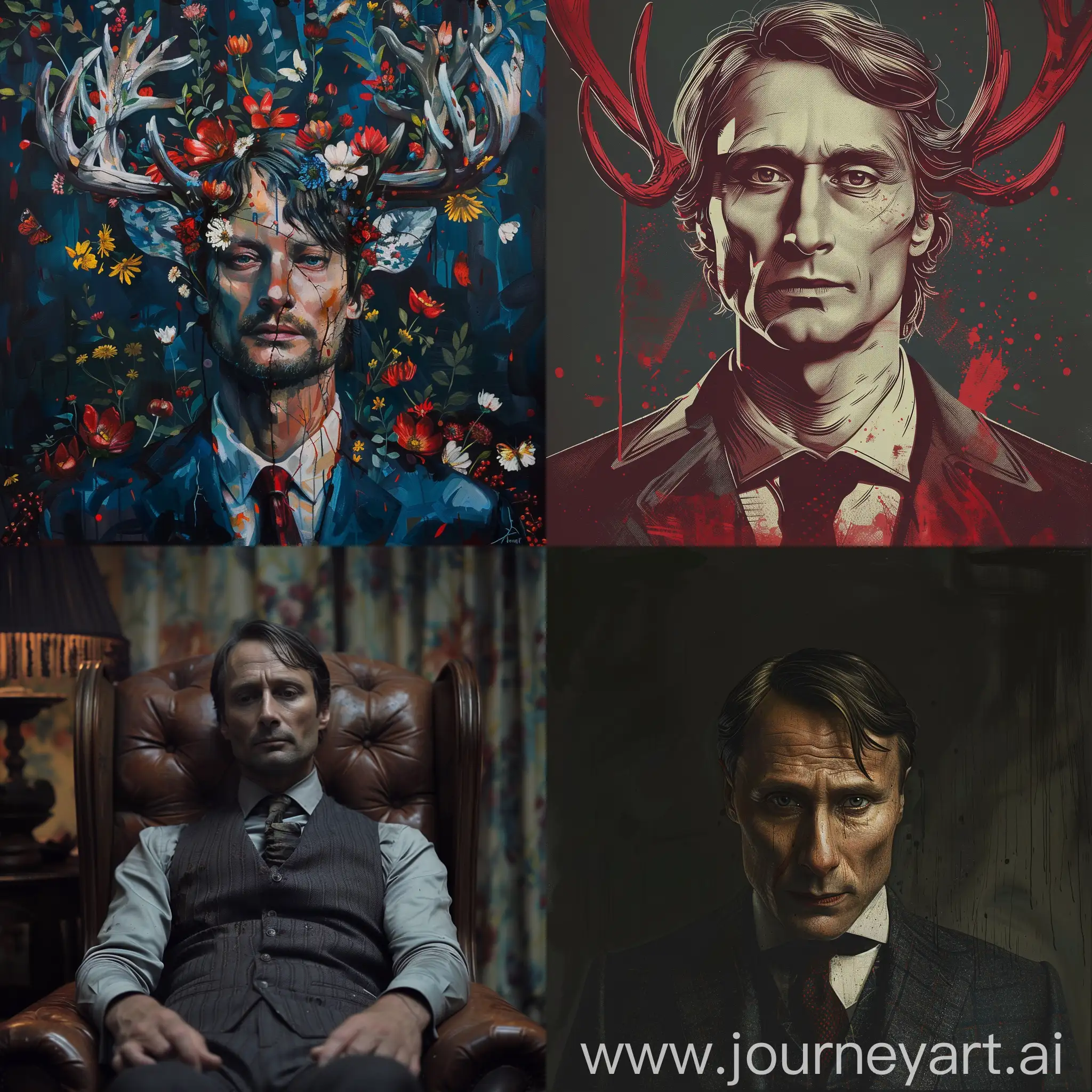 Hannibal-Eating-an-Apple-in-an-Abstract-Surrealistic-Style