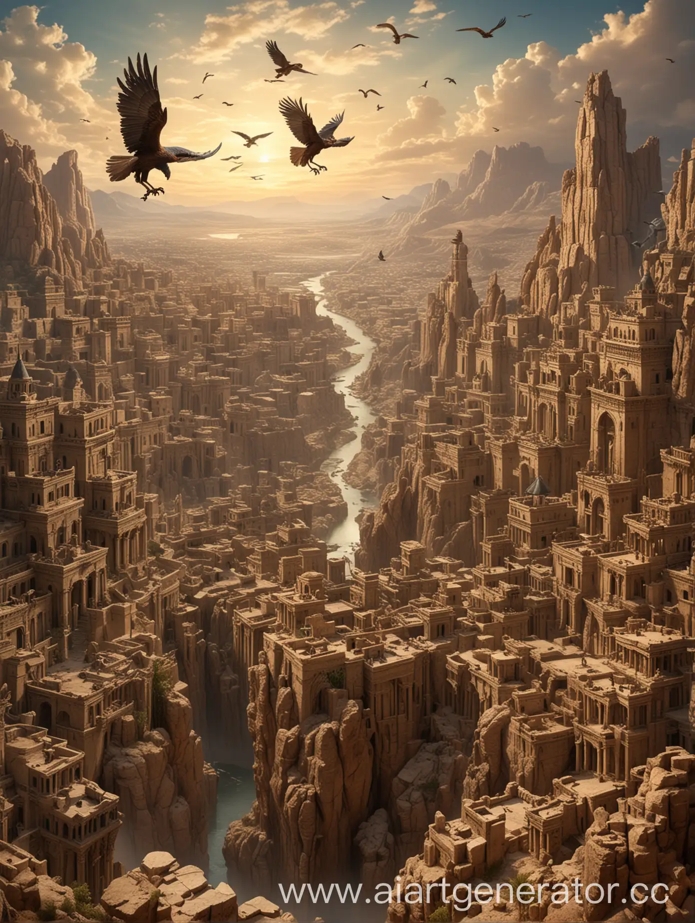 Majestic-Kingdom-of-Harpies-in-Fantasy-Landscape