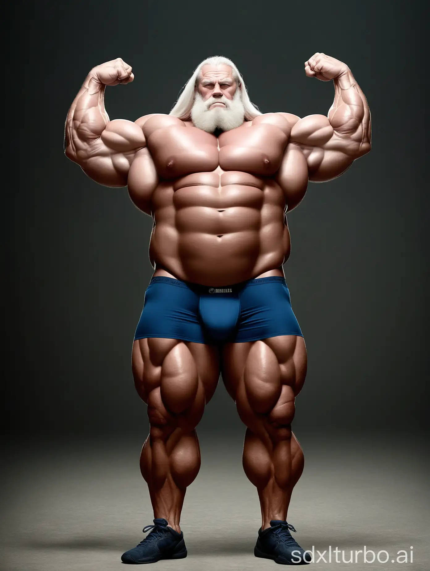 Massive-Muscle-Stud-Showing-Off-Huge-Biceps-in-Underwear