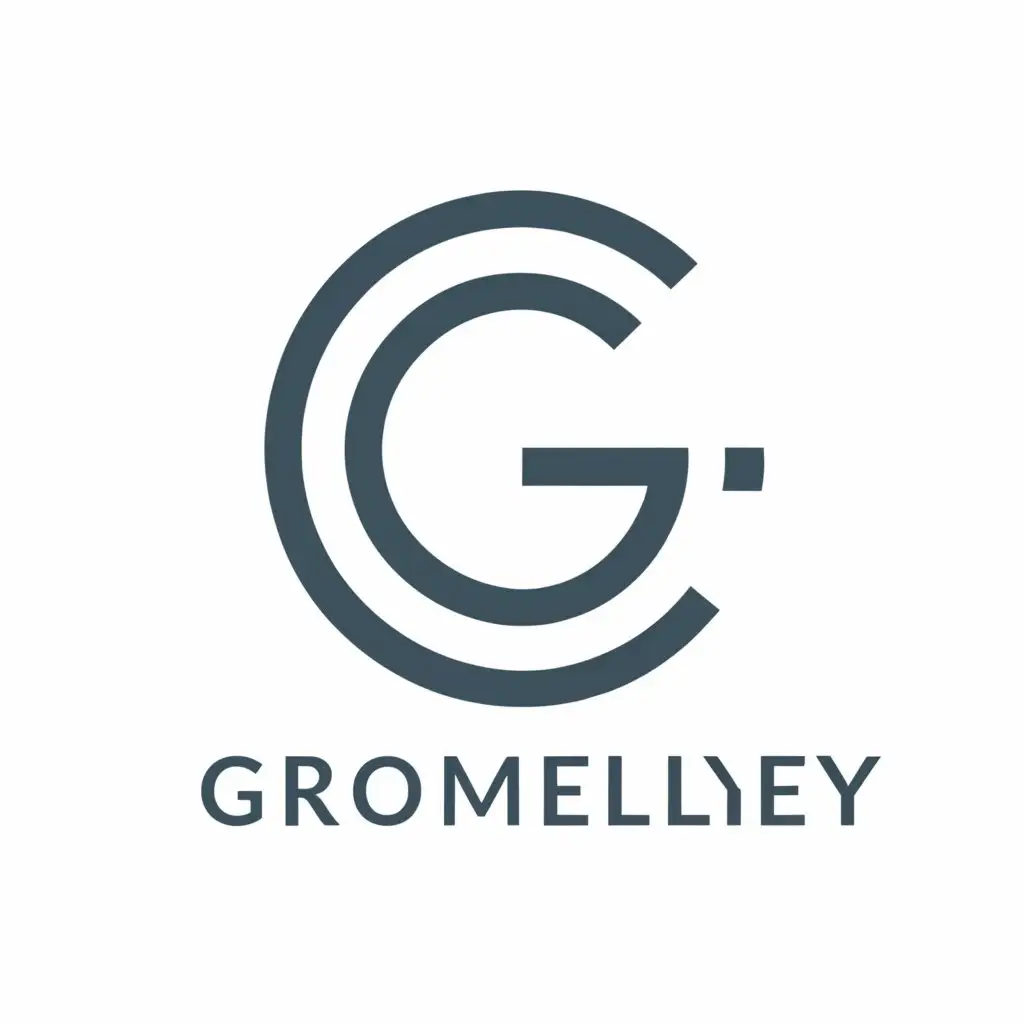 a logo design,with the text "groomeley", main symbol:G,Moderate,clear background