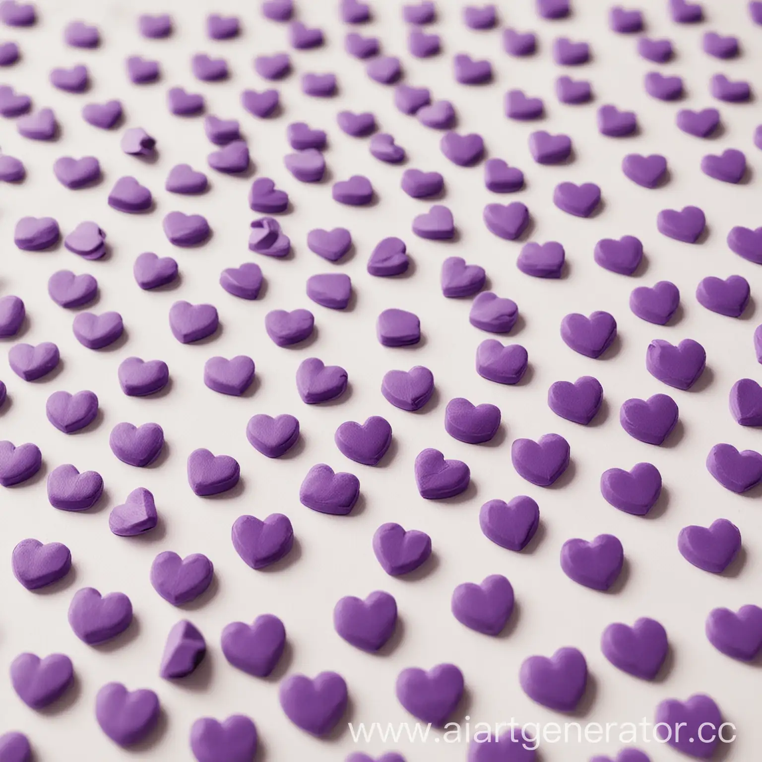 Sparse-Scattering-of-Small-Purple-Hearts-on-White-Background