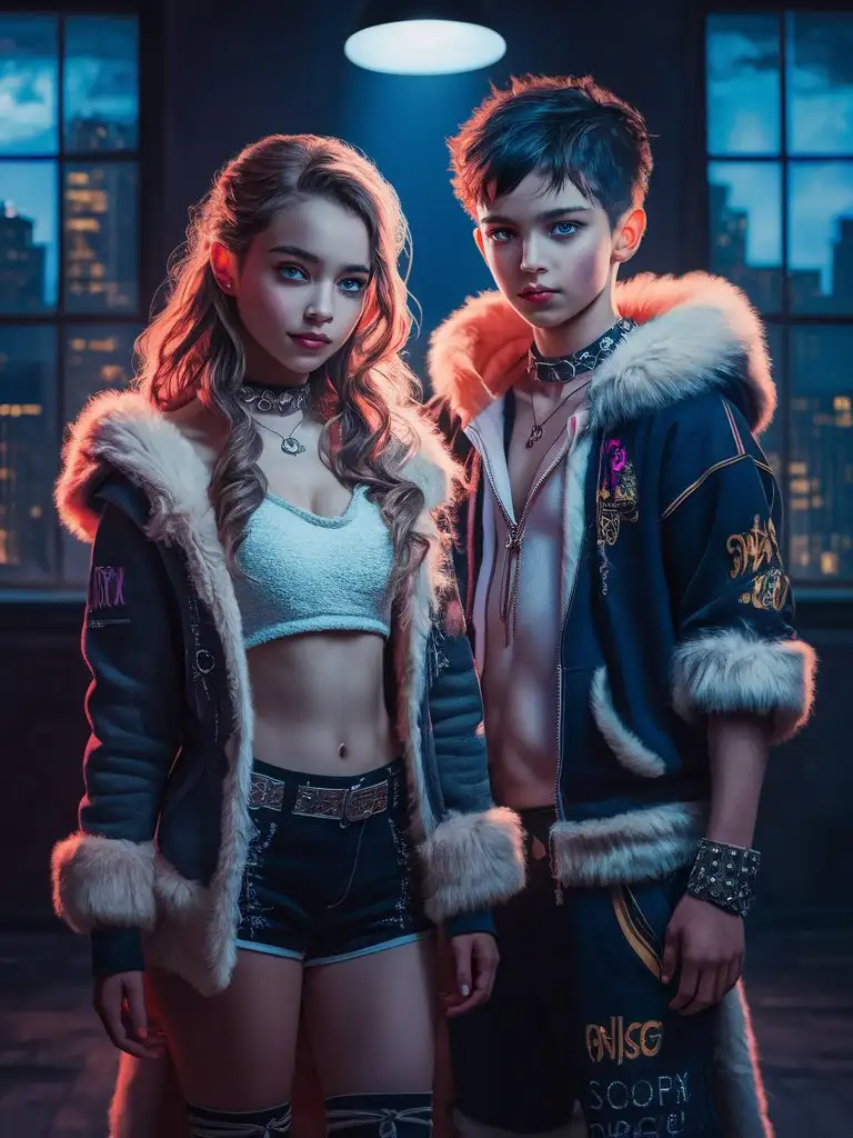 Teenage-Siren-and-Incubus-Cosplay-Duo-Sultry-Raver-Fashion-in-Raw-4K