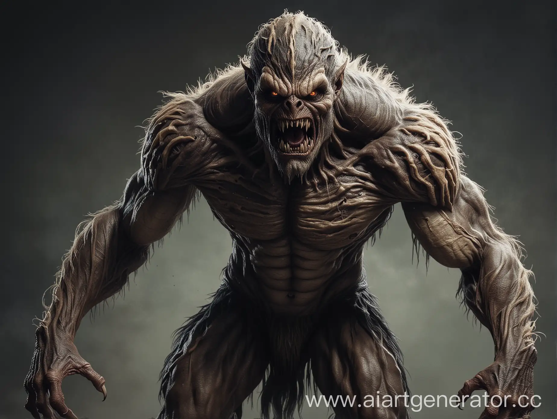 Fearsome-Monster-with-Unearthly-Features