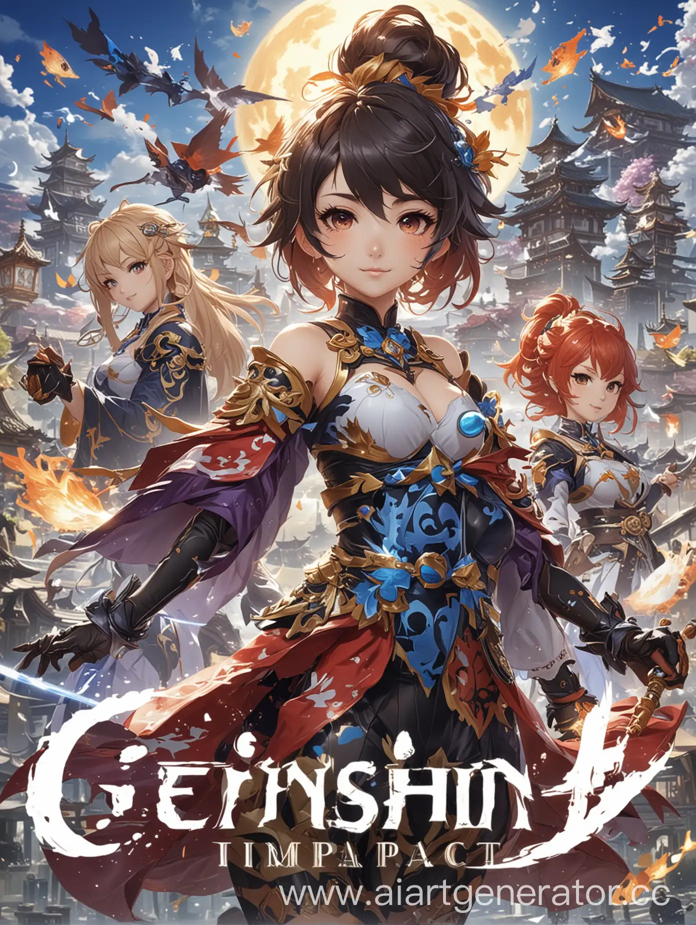 Vibrant-Characters-Exploring-the-World-of-Genshin-Impact