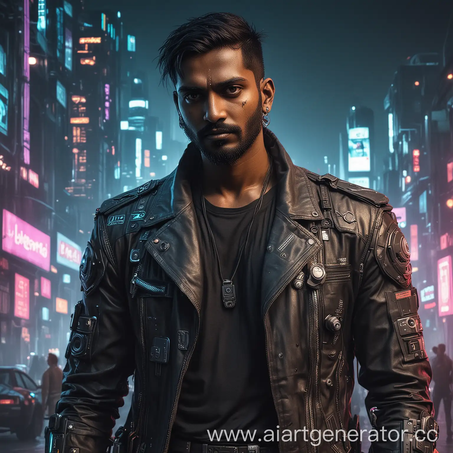 Indian-Man-Embracing-Cyberpunk-Aesthetics