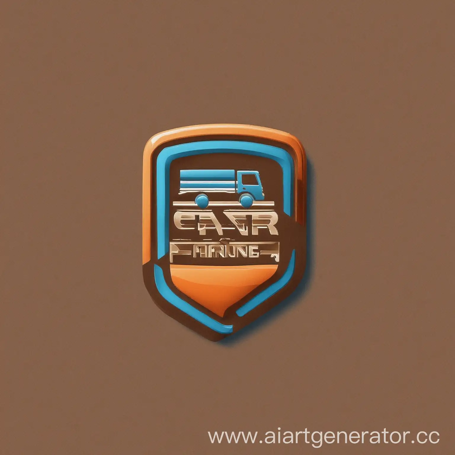 Car-Sharing-Company-Logo-with-Brown-Blue-and-Orange-Colors