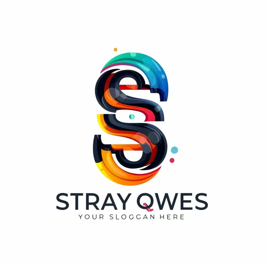 LOGO-Design-For-Stray-Qwees-A-Unique-Stray-Symbol-with-Versatile-Appeal