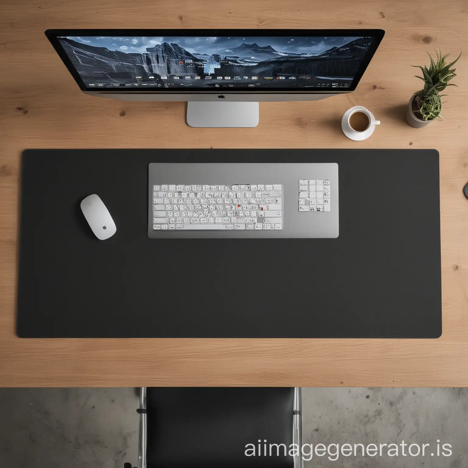 Modern-Computer-Deskmat-with-Tech-Accessories-and-Green-Plant