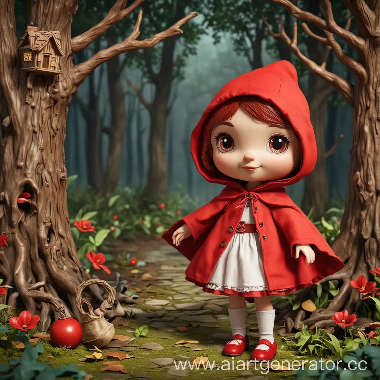 Create a Little Red Riding Hood game

