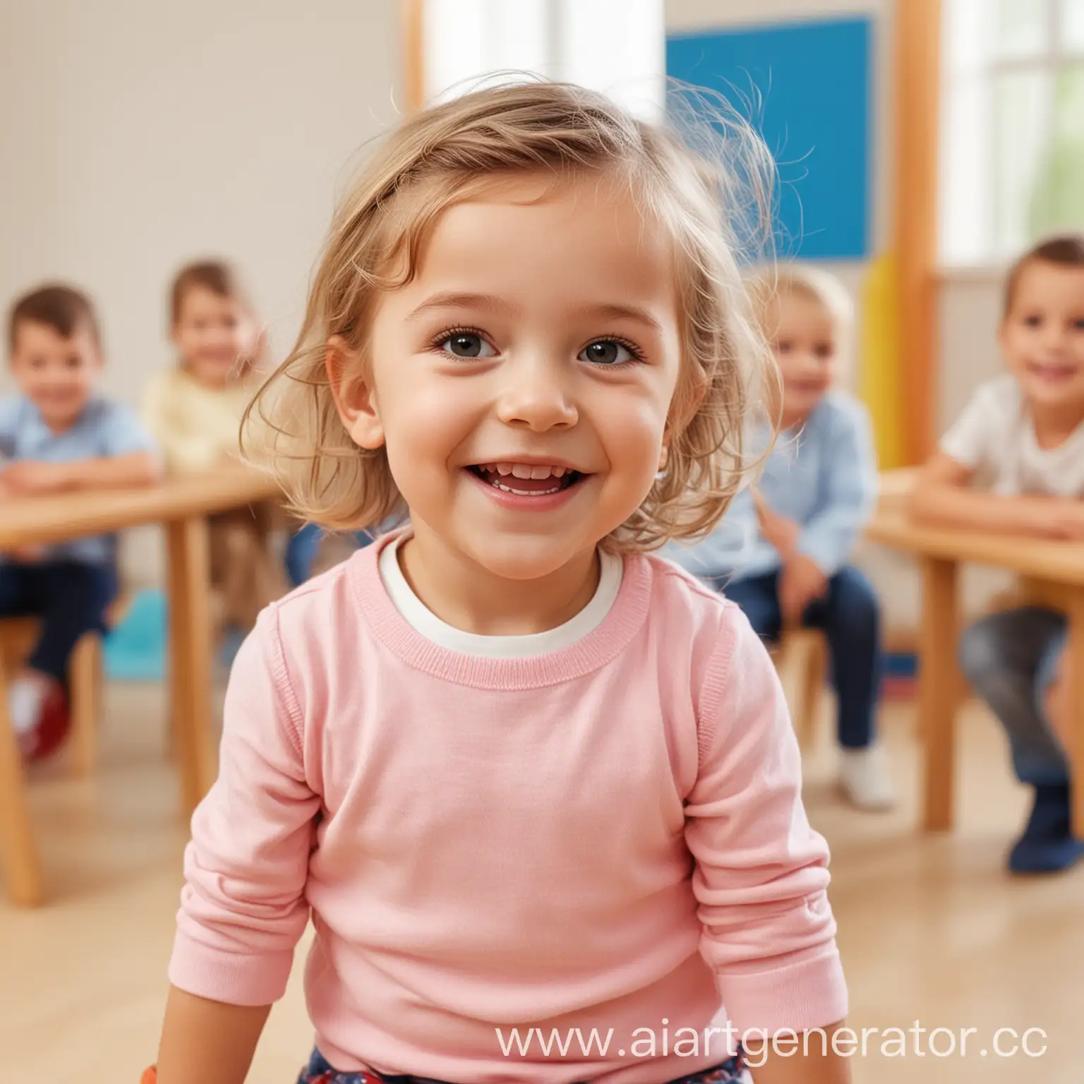 Joyful-Child-Engaged-in-Kindergarten-Activities