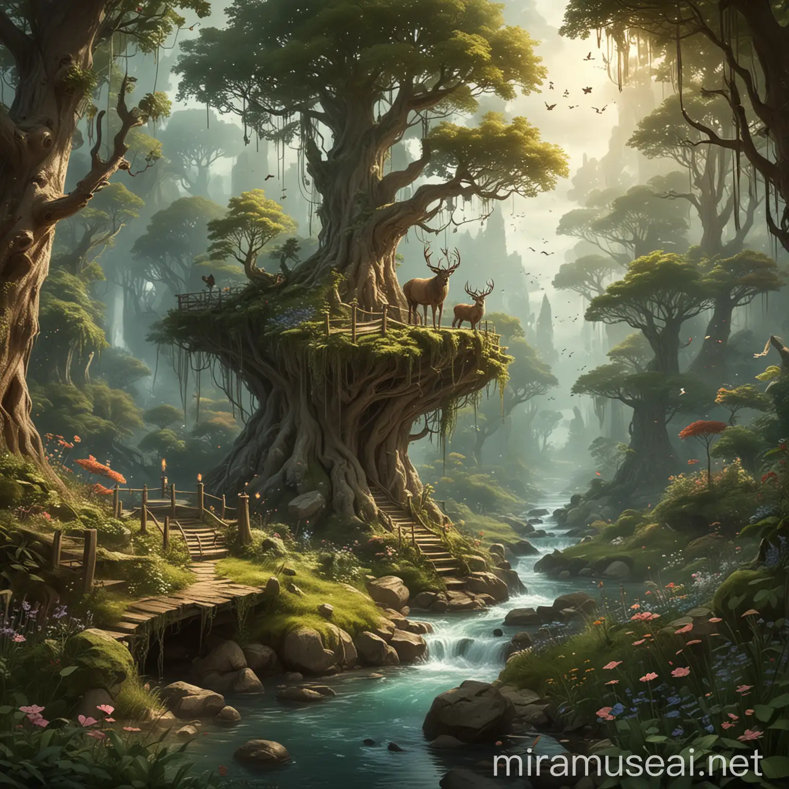 Let your imagination soar and sketch fantastical scenes inspired by the themes and imagery prevalent in Romantic music. Create landscapes inhabited by mythical creatures, enchanted forests, or dreamlike realms.