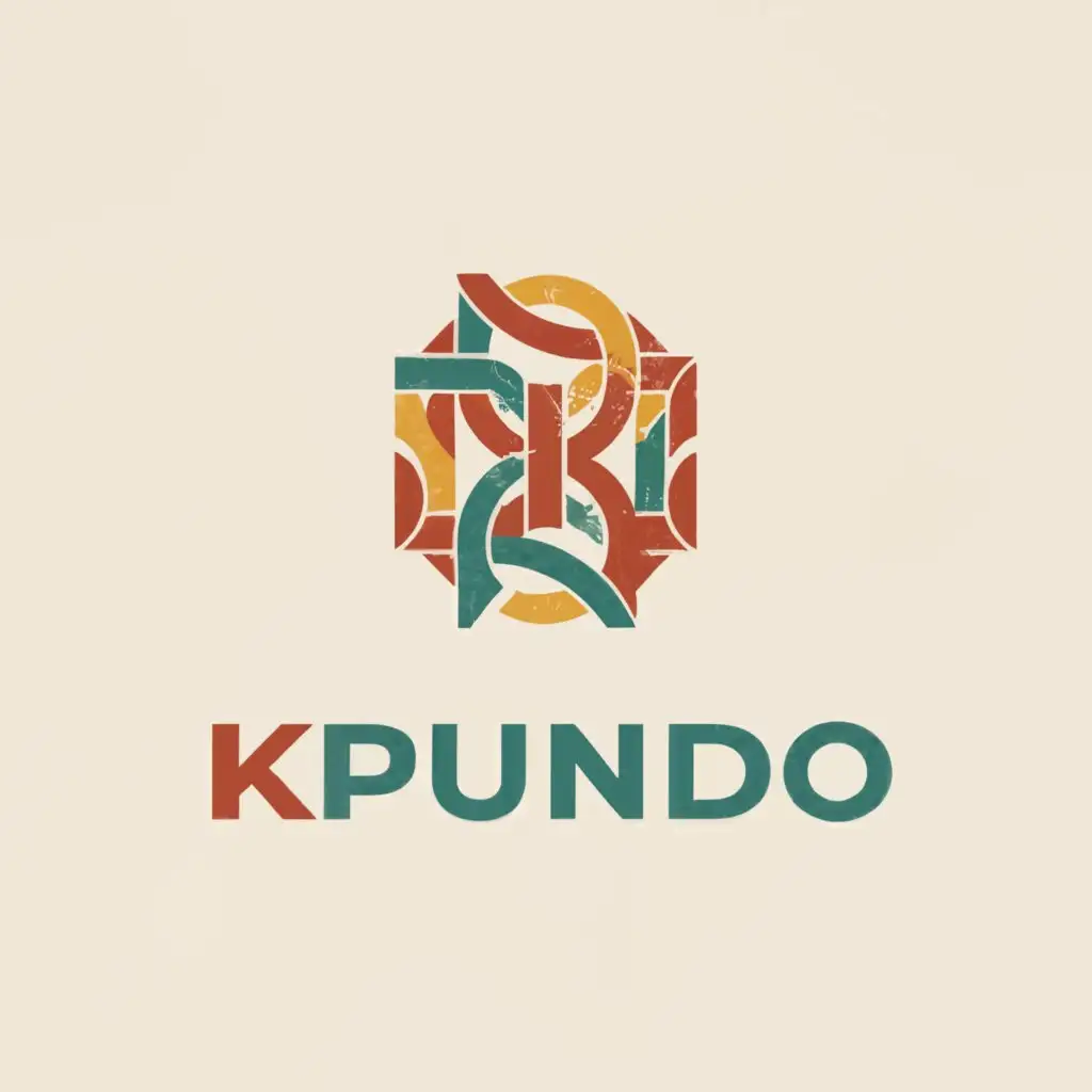 a logo design,with the text "KPLUNDO", main symbol:canvas wall art,Moderate,be used in Religious industry,clear background