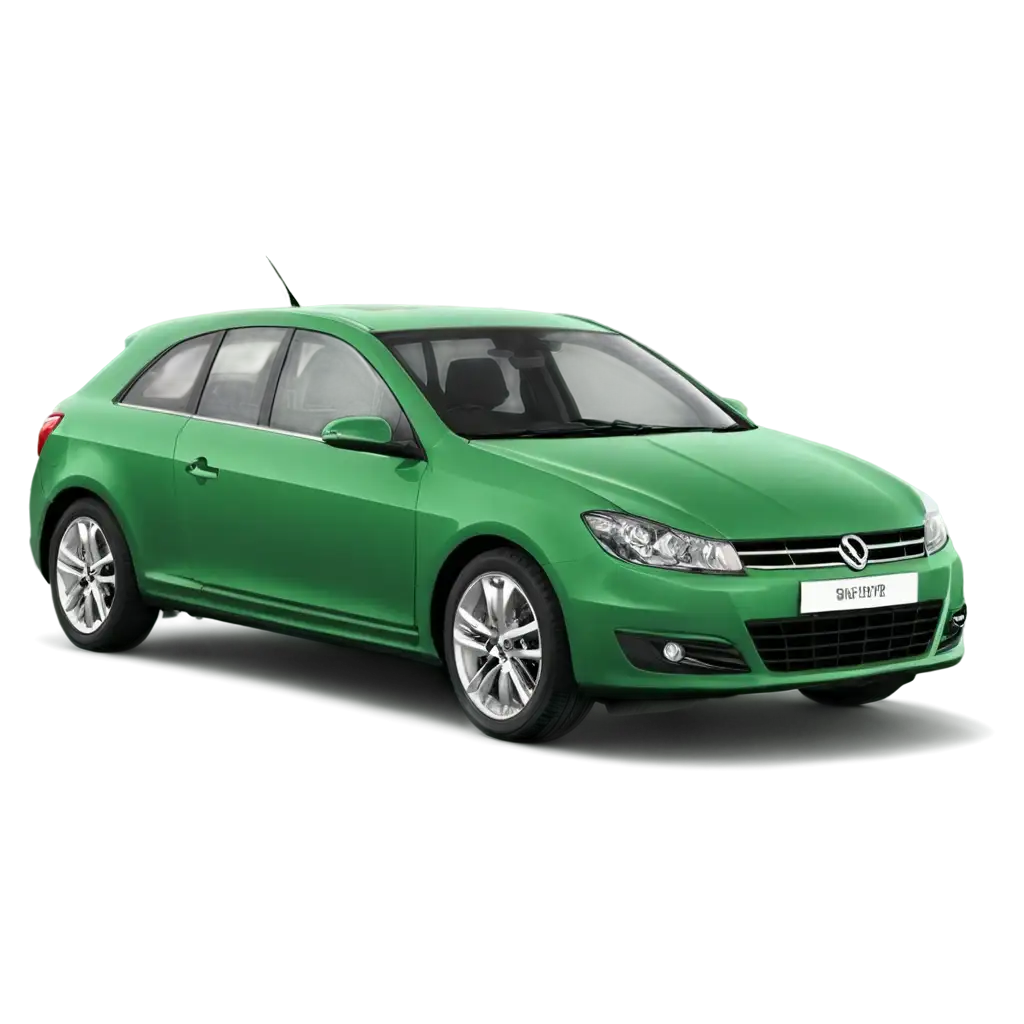 Voiture verte