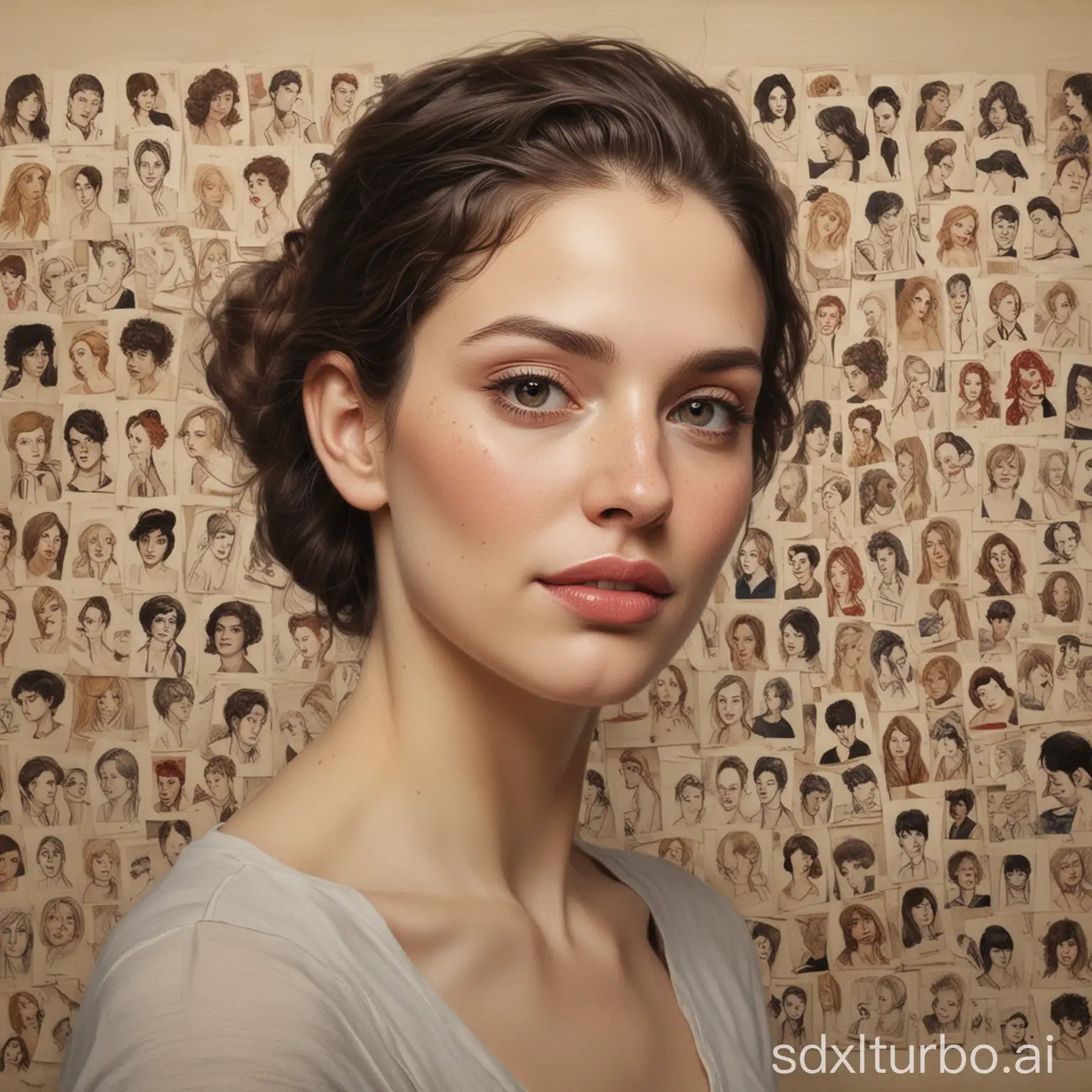 Portrait-of-a-Woman-by-Various-Artists-Diverse-Depictions-of-Femininity