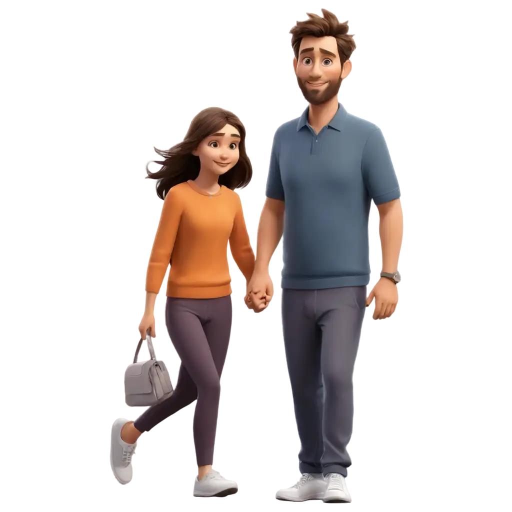 HighQuality-PNG-Image-FatherDaughter-Moment-David-and-Lily-Cartoon-for-Online-Use