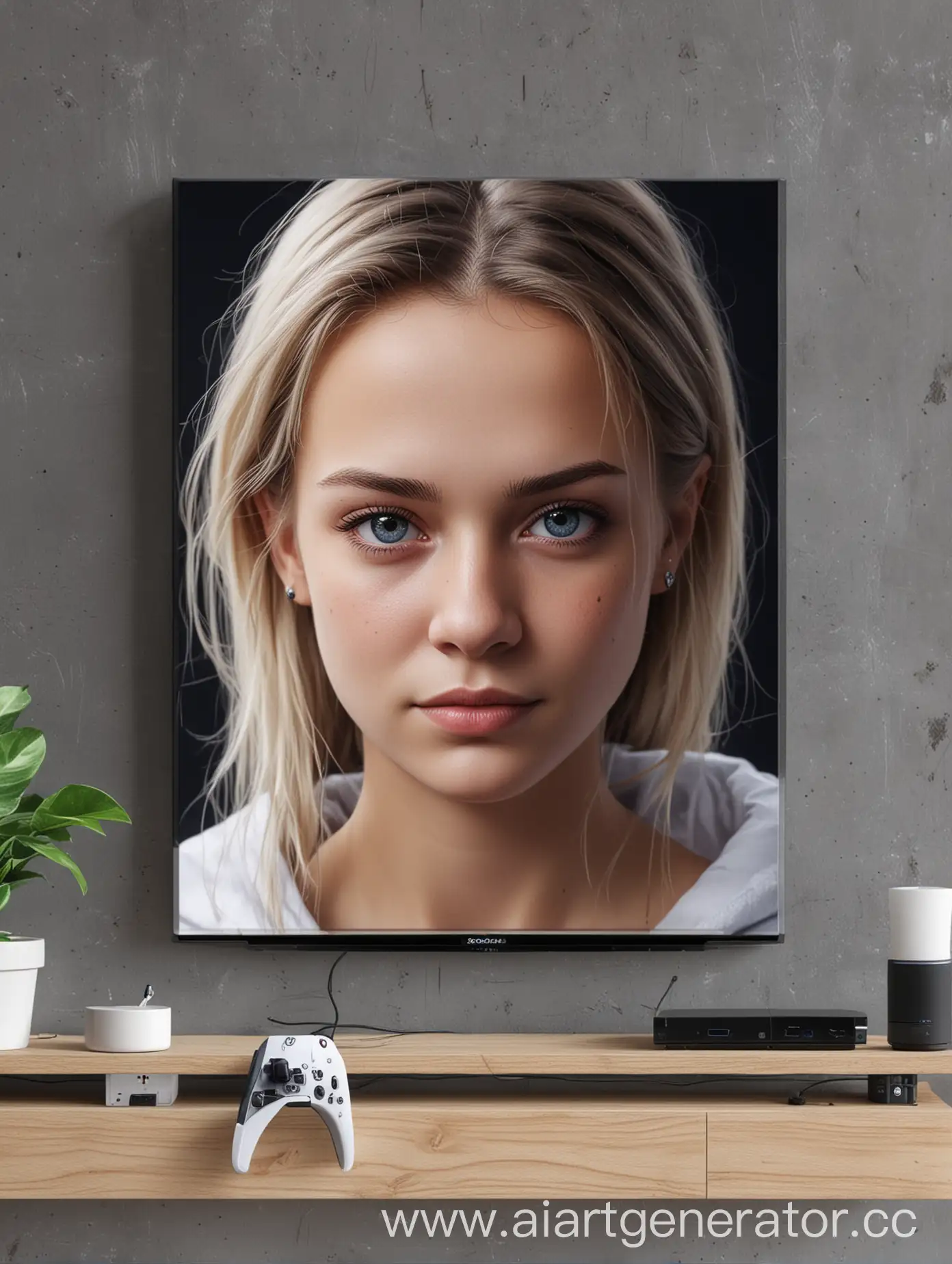 Canvas-Portrait-on-Sony-PlayStation-5