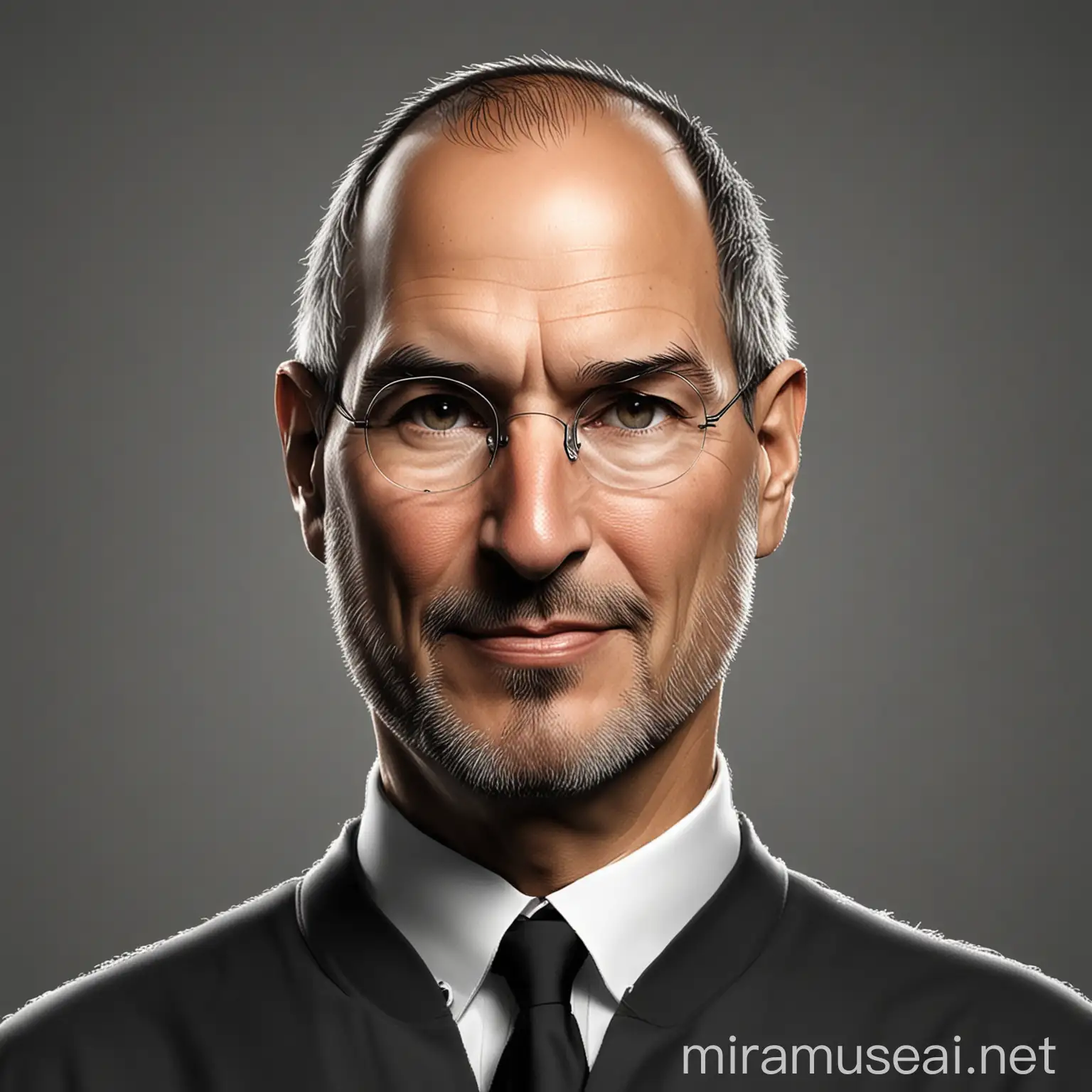Steve Jobs Cartoon Avatar CEO of Apple