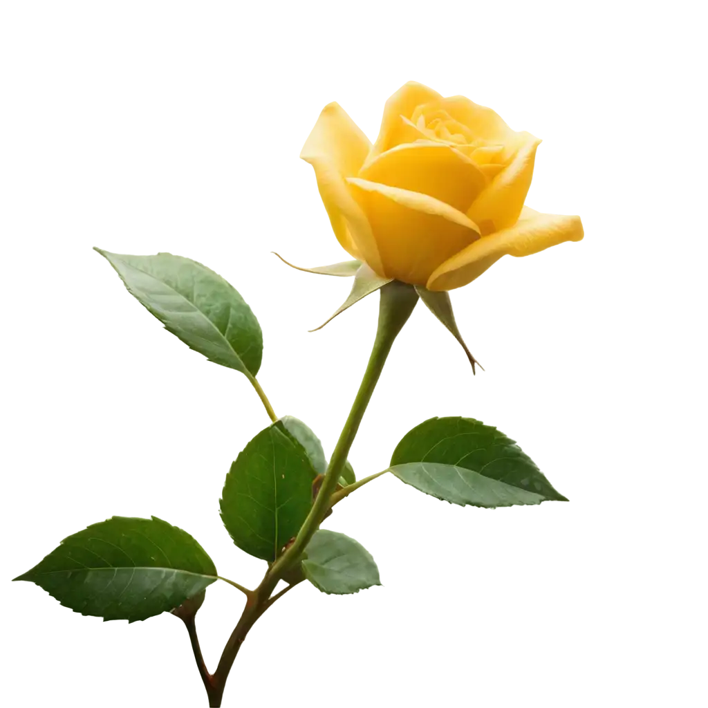 Download-Stunning-CloseUp-Yellow-Rose-PNG-for-HighQuality-Visual-Needs