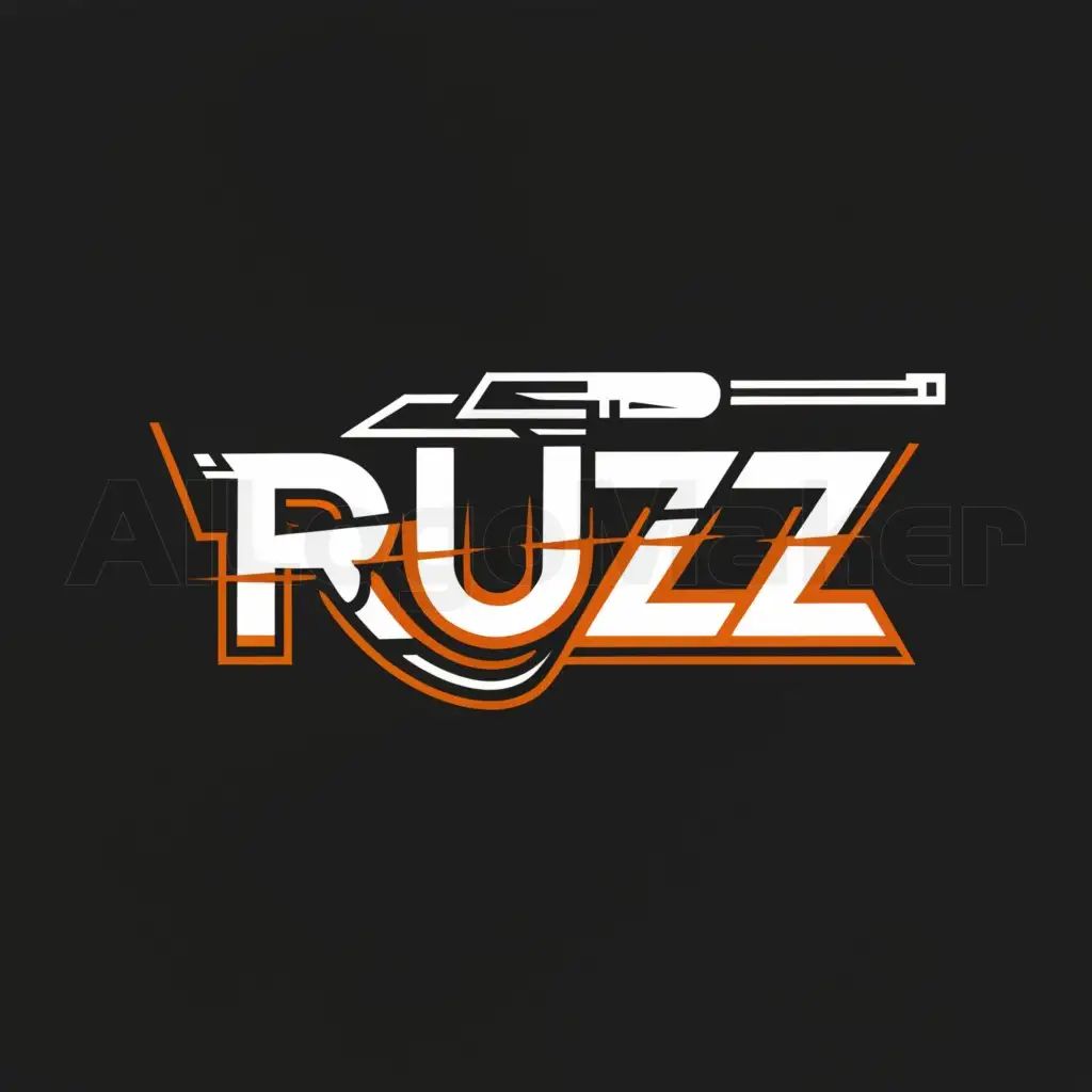a logo design,with the text "ruZZ", main symbol:Automatic,Moderate,clear background