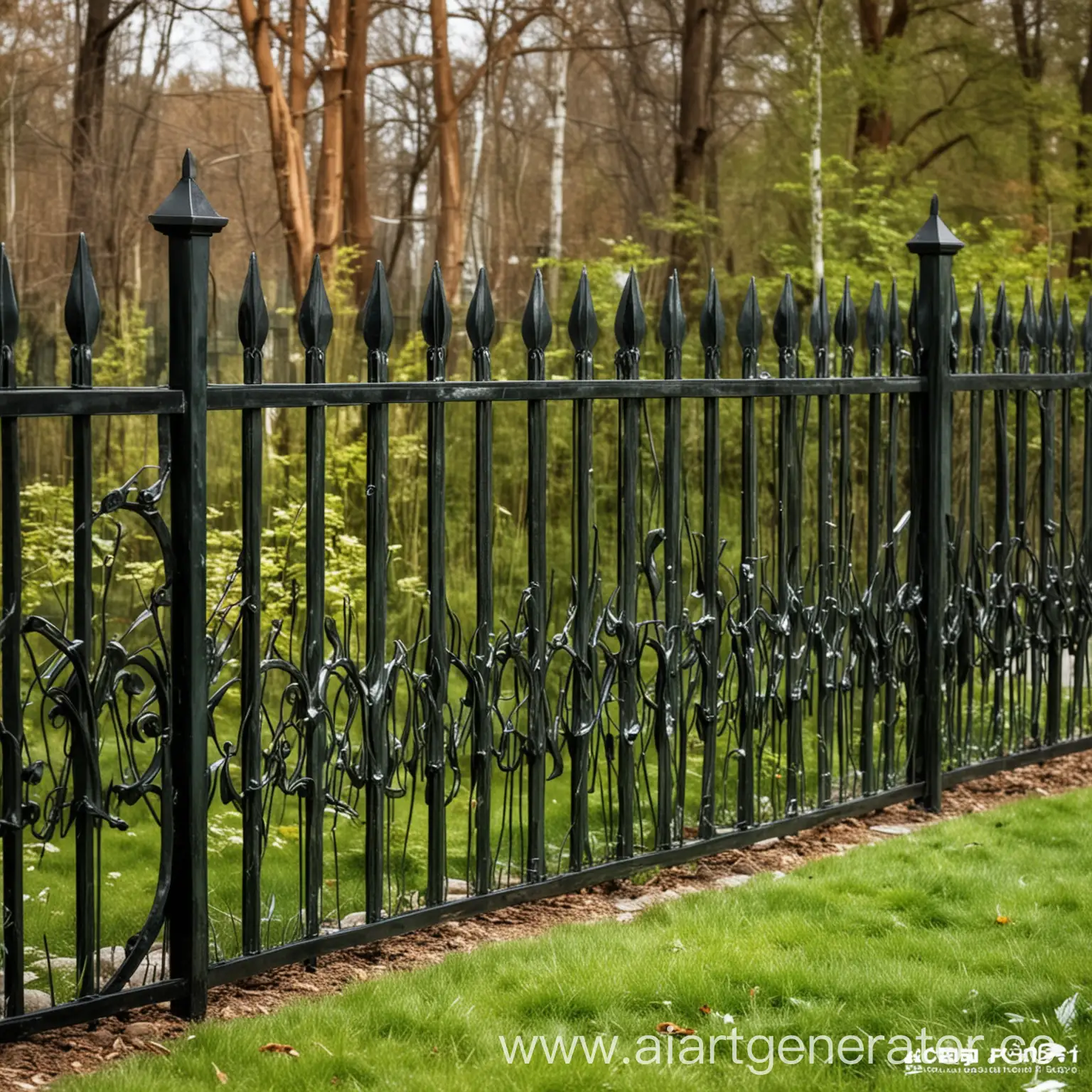 Fashionable-Metal-Designer-Fence-for-Parks-Elegant-Park-Enclosure
