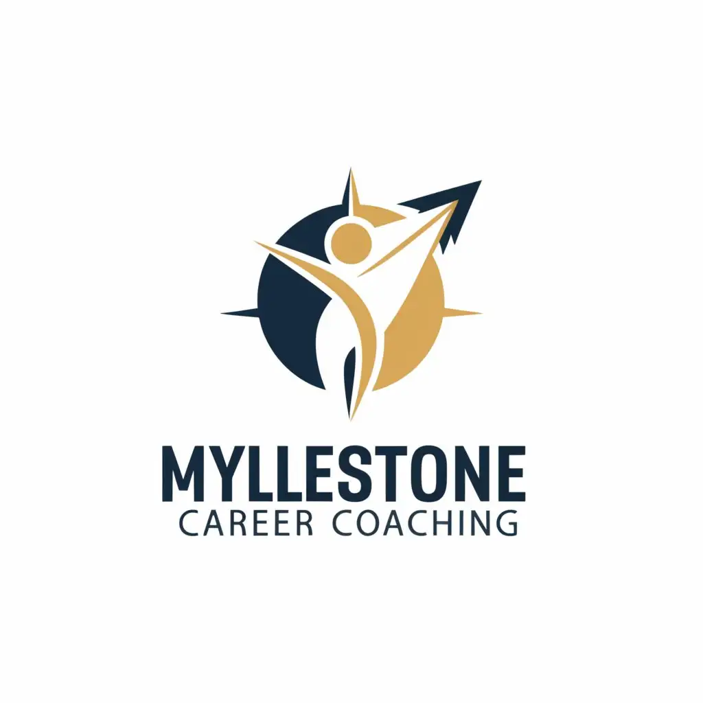 LOGO-Design-for-Mylestone-Career-Coaching-Empowering-Success-with-Upward-Stepping-Individual-and-Compass