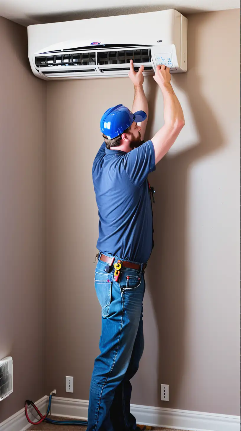 Ductless Mini Split Installation with American Worker