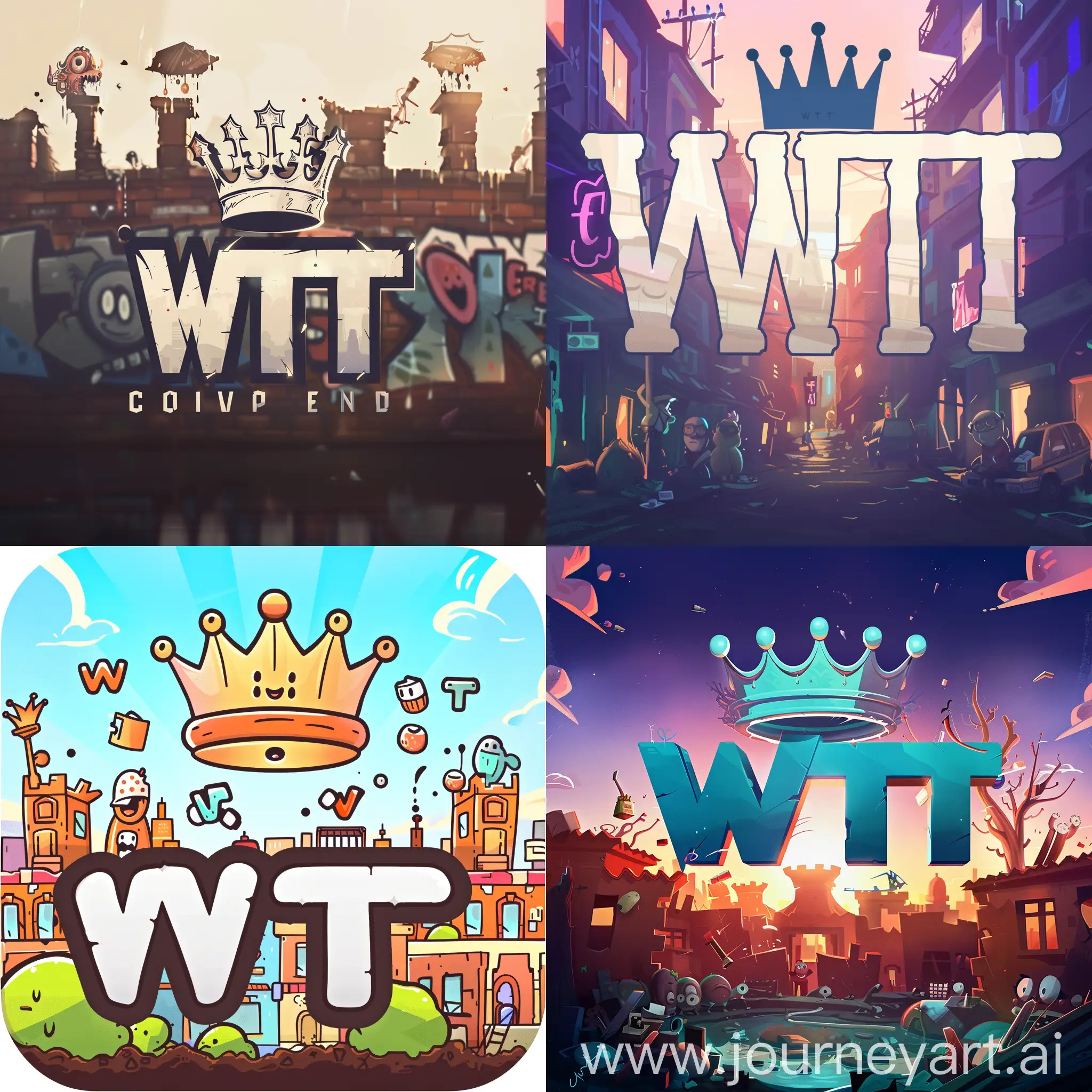 Playful-WT-Logo-with-Crown-Against-Whimsical-Background