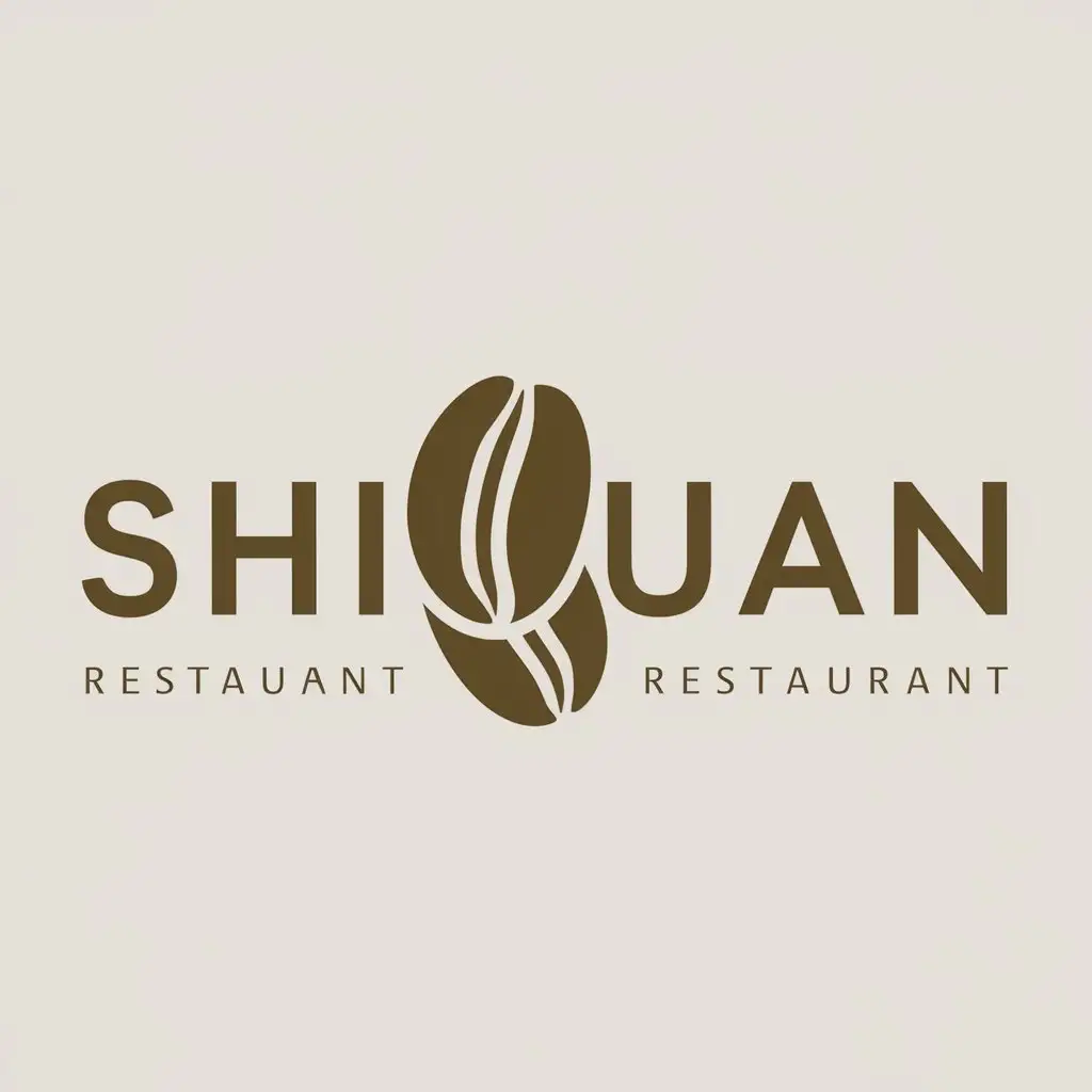 LOGO-Design-For-SHIQUAN-Elegant-Coffee-Beans-Emblem-for-Restaurant-Industry