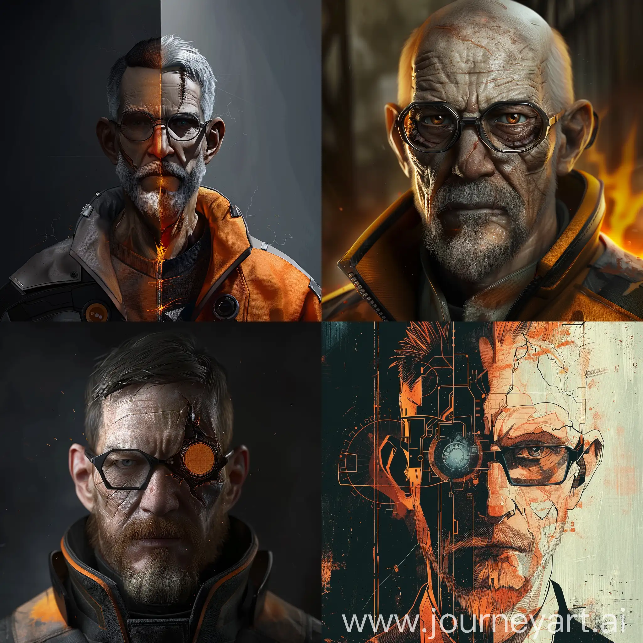 Gordon-Freeman-Half-Life-Art-Futuristic-SciFi-Hero-Portrait