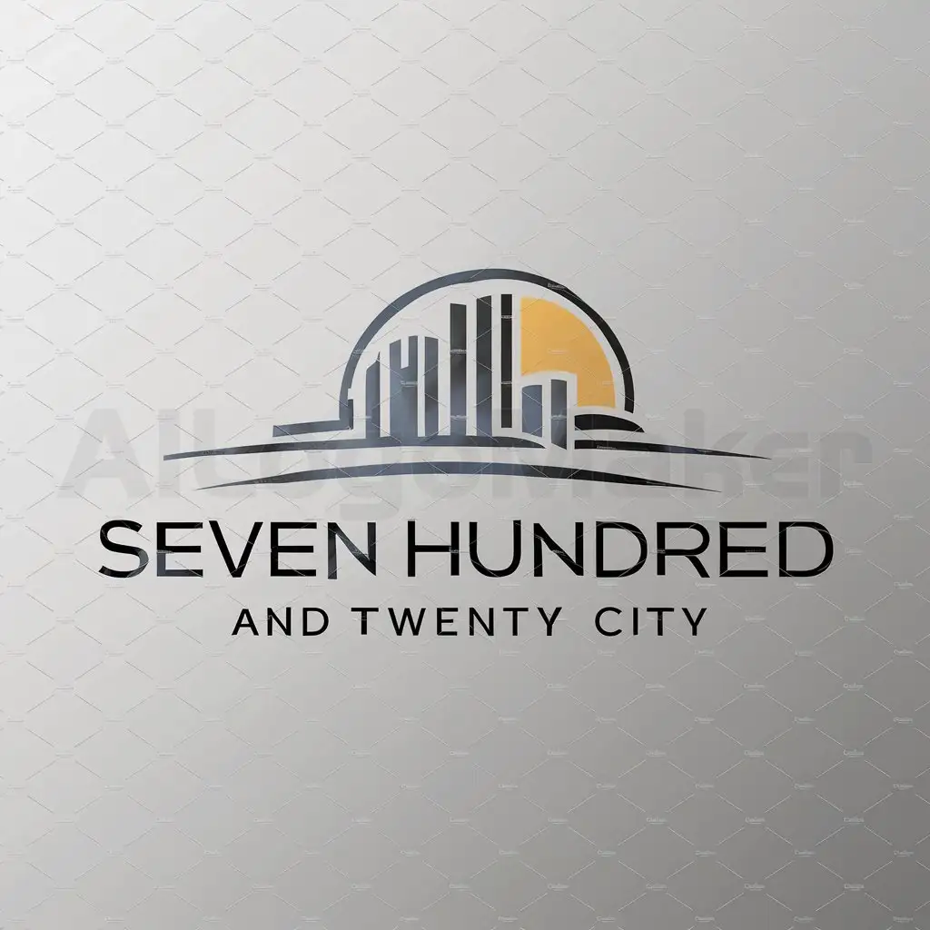 a logo design,with the text "seven hundred and twenty city", main symbol:future cities,Moderate,be used in Travel industry,clear background