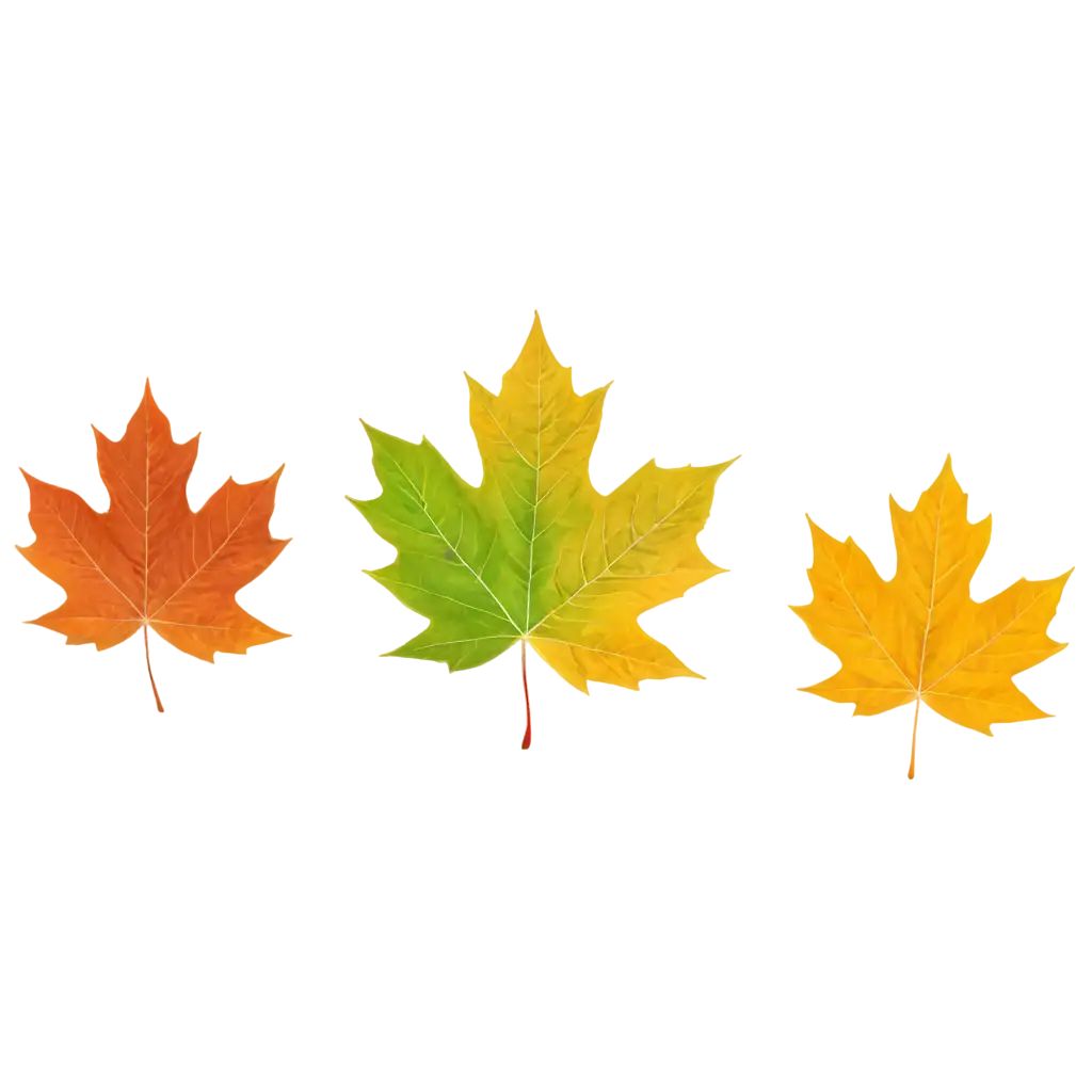 Vibrant-PNG-Maple-Leaves-Illustrating-Four-Seasons-Spring-Summer-Fall-Winter-and-Autumn