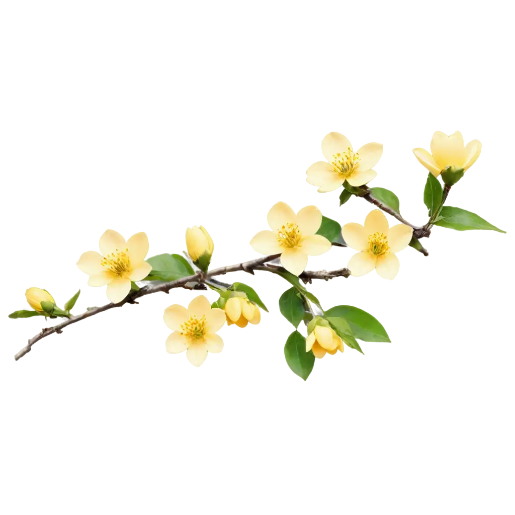 PNG-Image-of-Yellow-Apricot-Flower-HighQuality-Art-for-Various-Uses