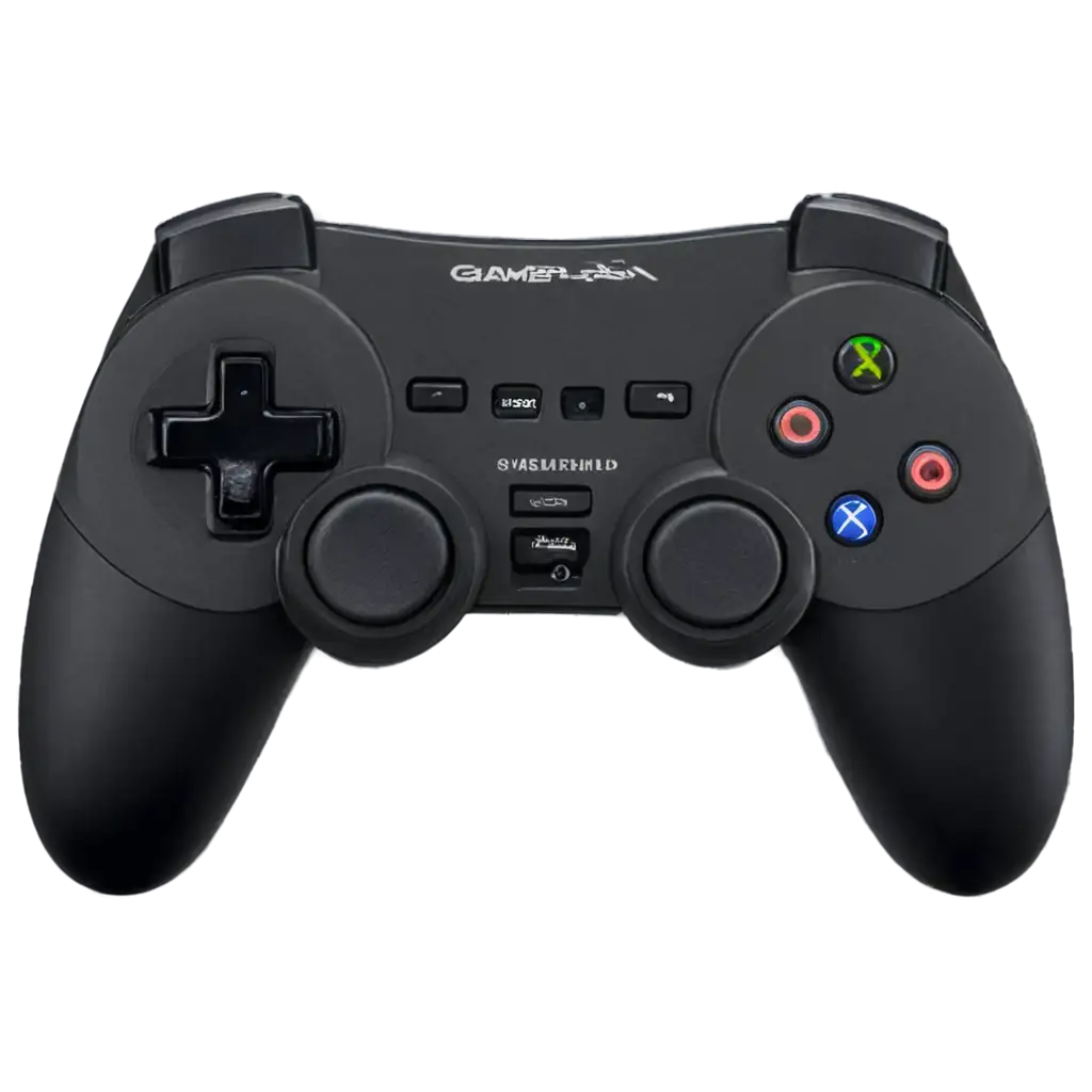 HighQuality-Gamepad-PNG-Image-Elevate-Your-Gaming-Experience-with-Clear-Detailed-Graphics