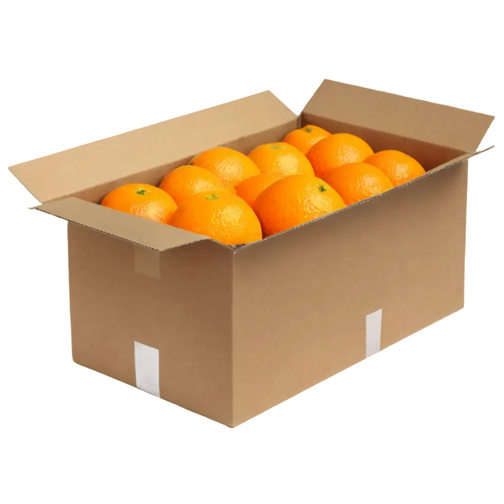 oranges in box
