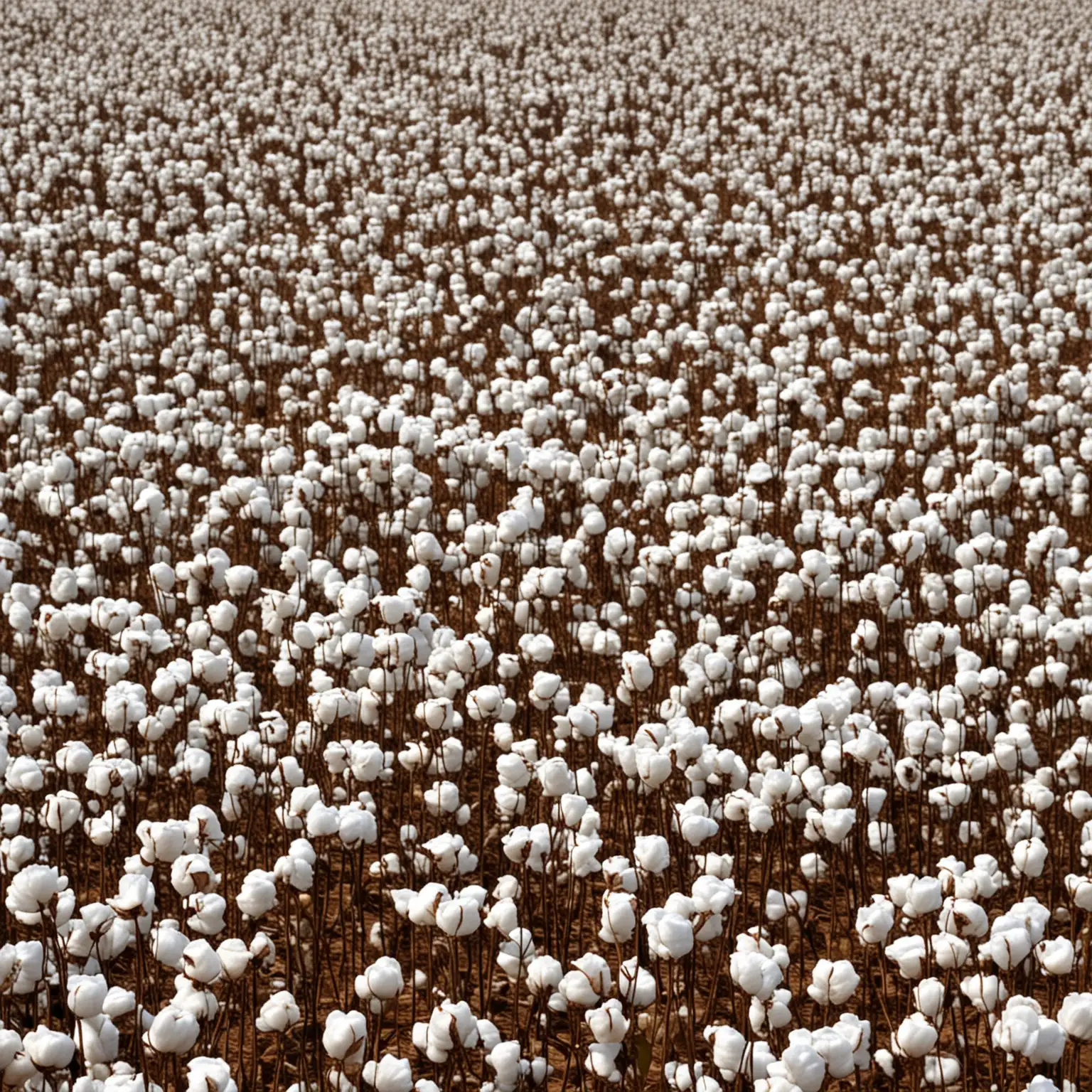 Vibrant Cotton Fields Blossoming Beauty of the Rural Landscape