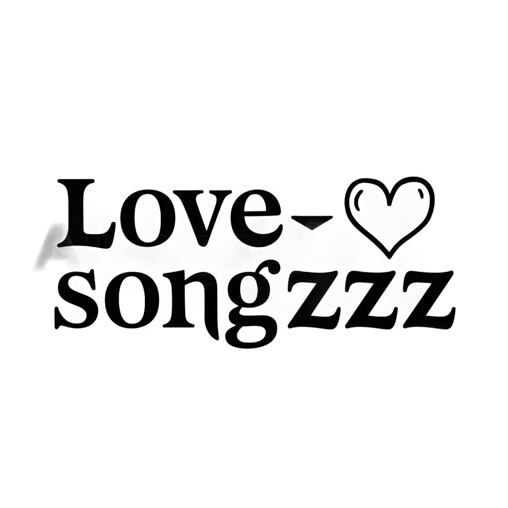 a logo design,with the text "love_songzzzzz", main symbol:love,Moderate,be used in Others industry,clear background