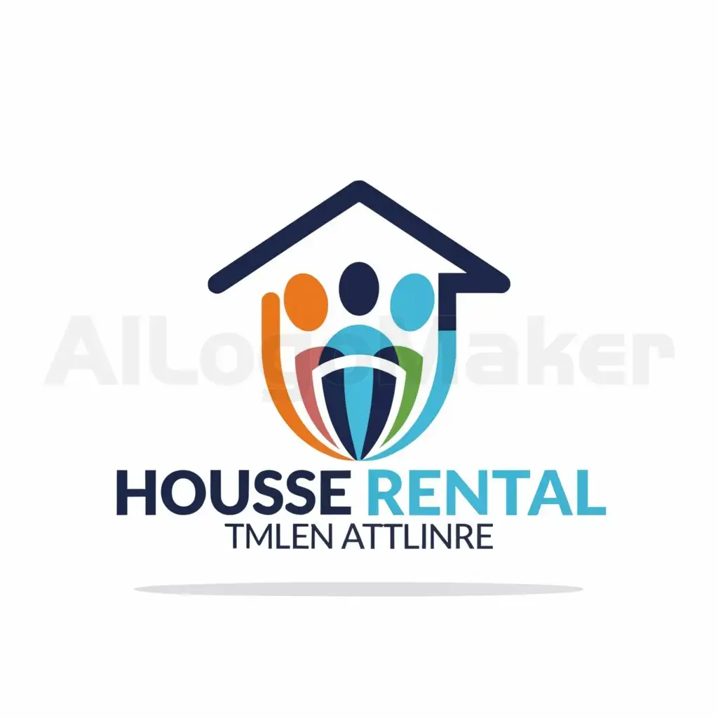 a logo design,with the text "House Rental", main symbol:House Rental, Apartment, OFW,Moderate,be used in Travel industry,clear background