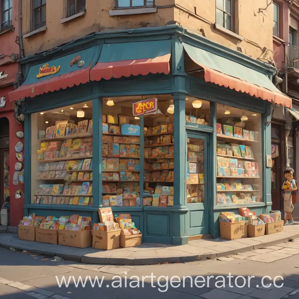 Colorful-Cartoon-Street-Store-Scene