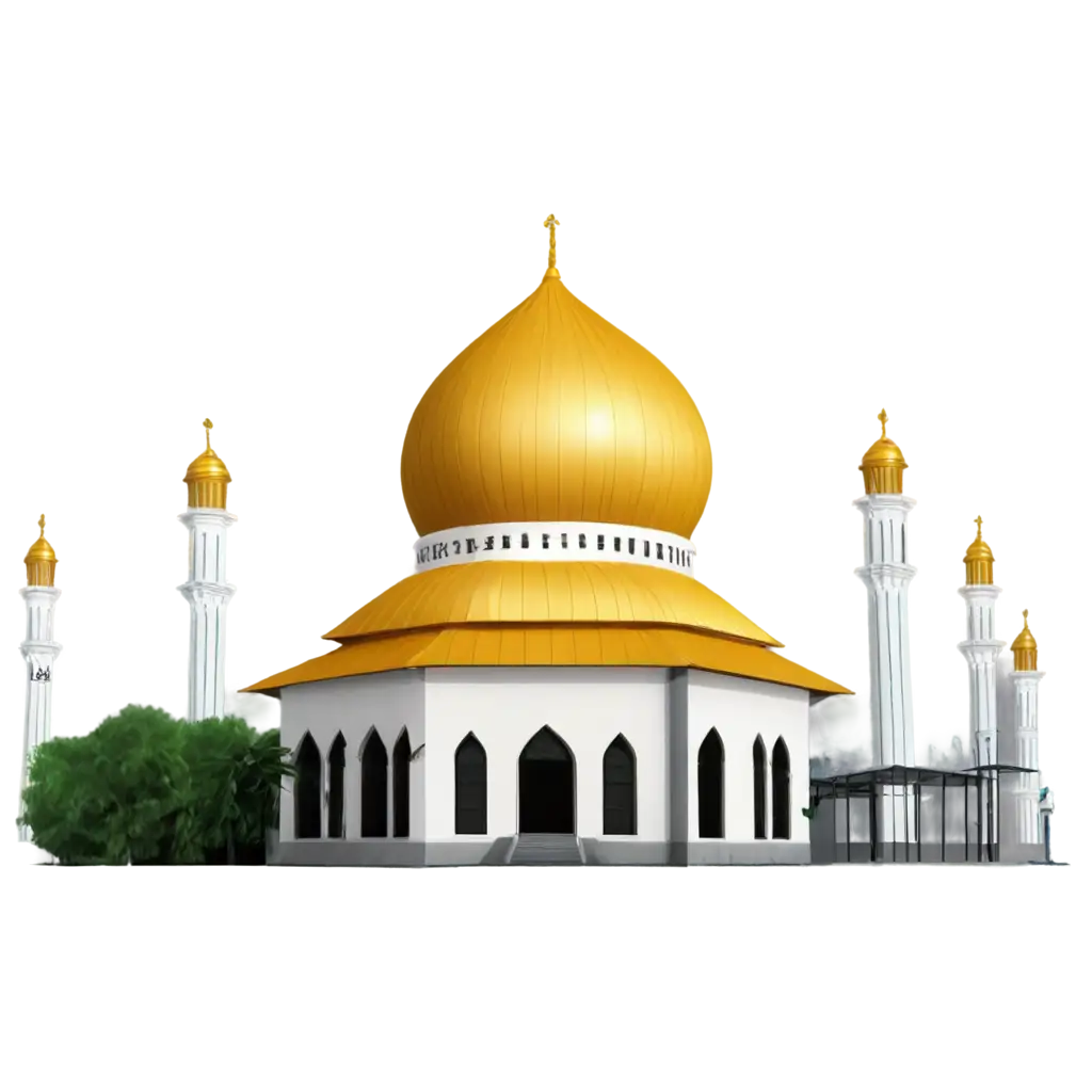 PNG-Image-of-a-Flying-Island-Mosque-Enhancing-Clarity-and-Detail