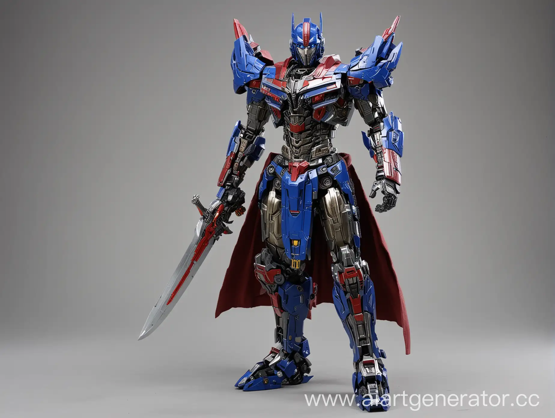 Elegant-Swordsman-in-Transformers-Style